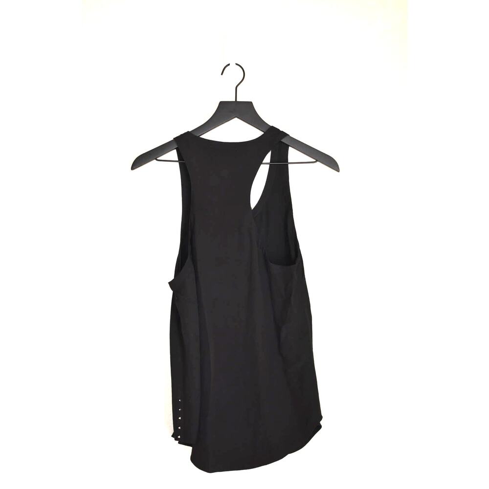 IRO Black Racerback Tank w/ Studs Down Side Size 36 - Picture 2 of 5